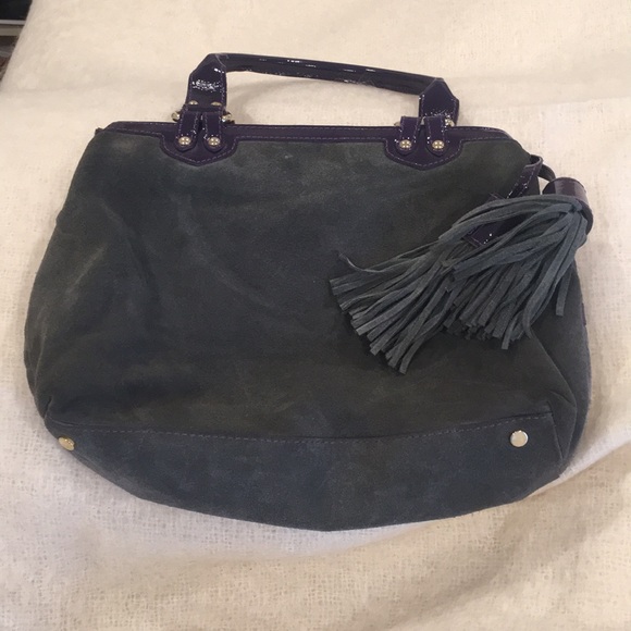 Beautiful Italian suede tote from Claudia Firenze - Picture 3 of 3